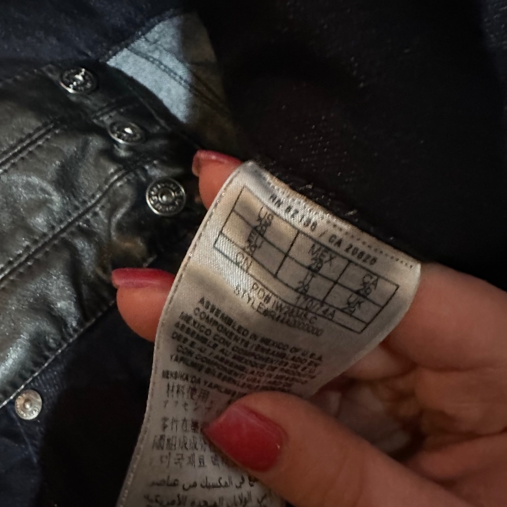 Leather Top Work Pants